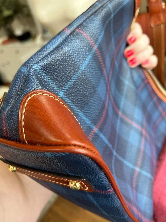 Dooney & Bourke Tiverton Plaid New with tags/registration - Picture 7 of 12